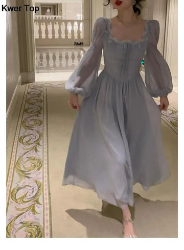 Women's Backless S-3XL Fashion Designer A-Line Vintage Dresses (Long)-Women's Fashion Designer Dresses-Women's fashion designer plus size clothes